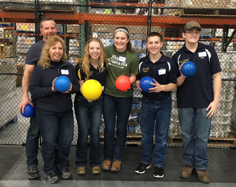 Olympia FFA Members “Dodge” Hunger with Section 9 FFA