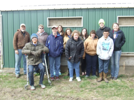 LIFE SKILLS CLASS TAKES A TRIP TO THE FARM