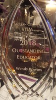 Mrs. Bowers Receives Outstanding STEM Educator Award & Grant