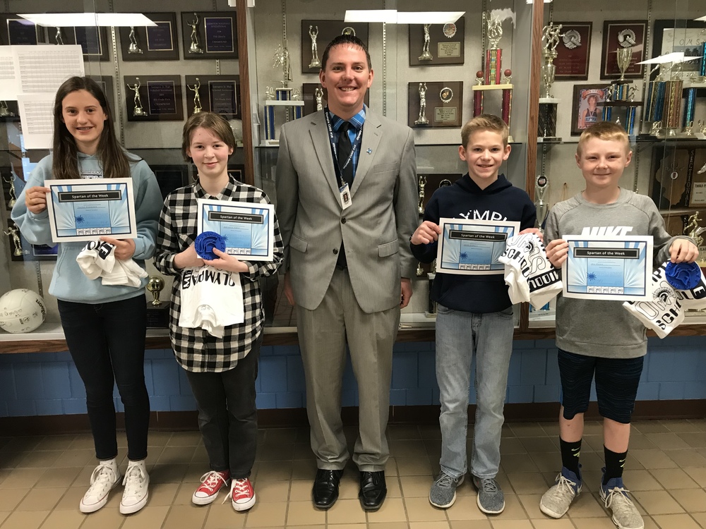 OMS Spartans of the Week