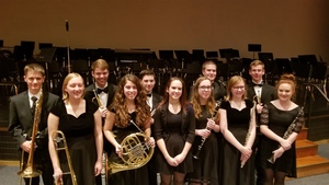 OHS Students Participate in Illini Prairie Band Concert