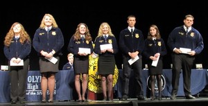 Olympia FFA Honors Members at Chapter Banquet