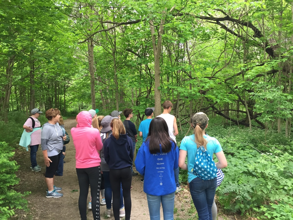 Sixth Graders Spend Day at Funks Grove