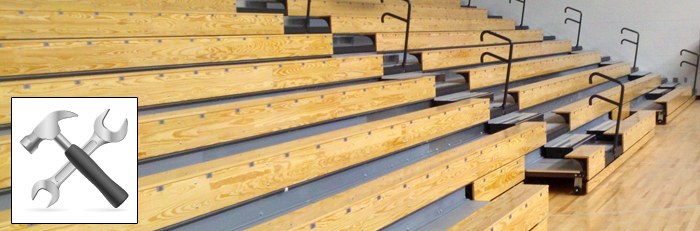 Bleacher Wood for Sale