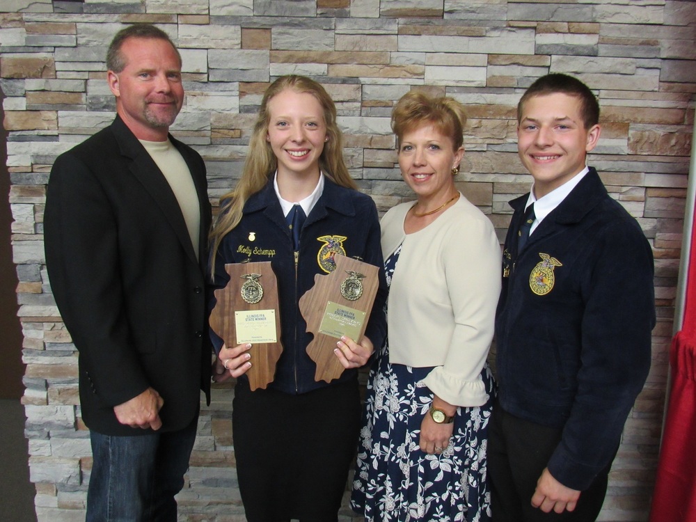 Schempp Earns Double Win at State FFA Convention