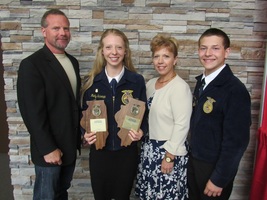 Schempp Earns Double Win at State FFA Convention