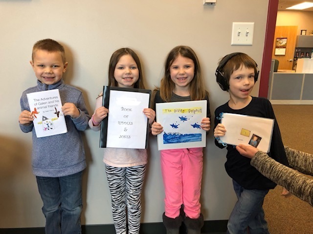 K-1 Young Author Winners