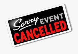event cancelled