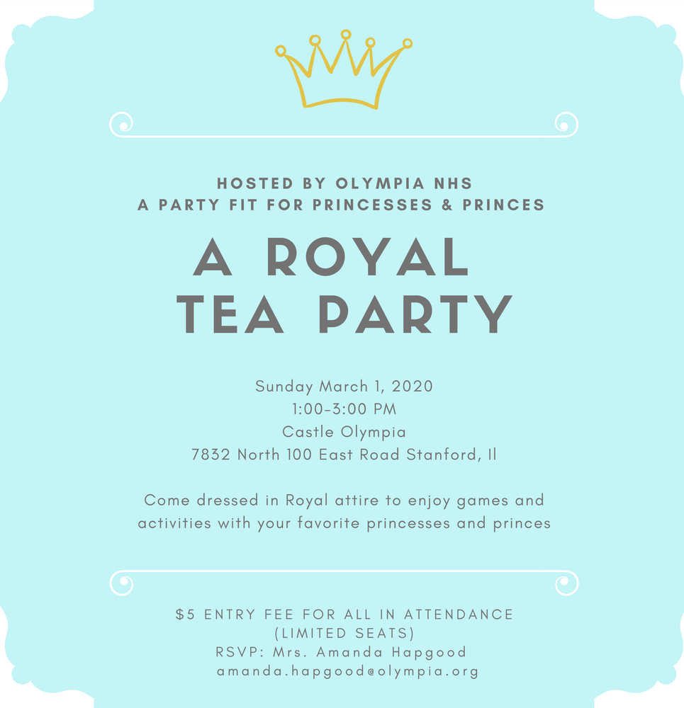 NHS | A Royal Tea Party
