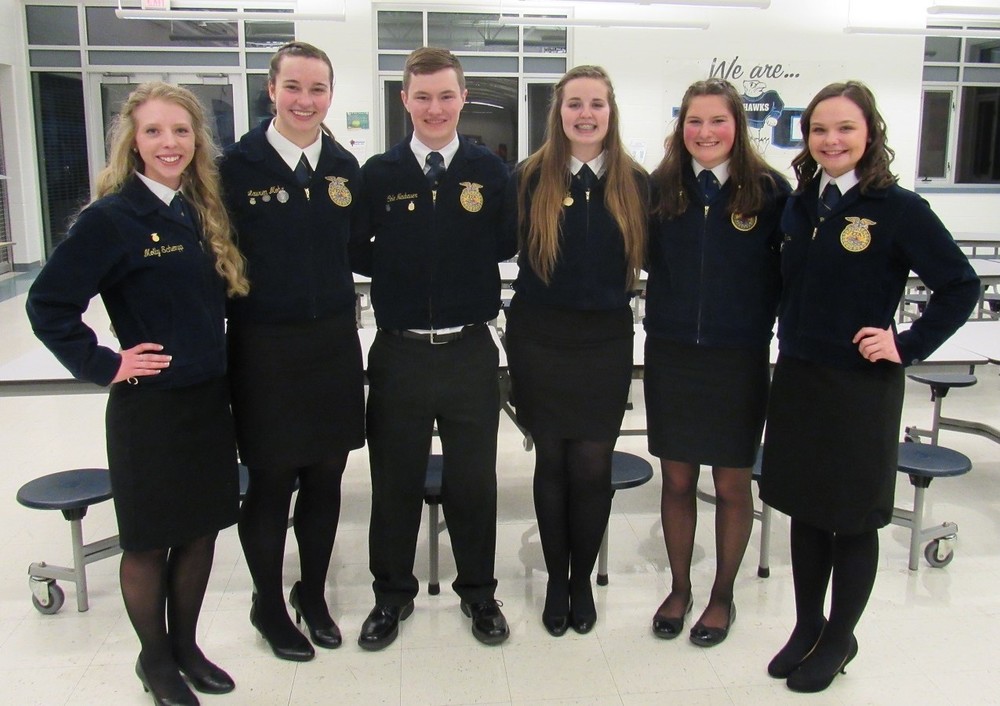 Olympia’s Schempp and Litwiller Elected Section 9 FFA Officers