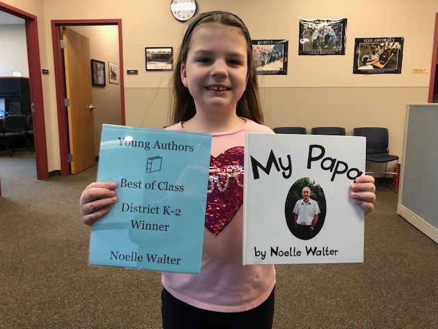 Young Author District K-2 Winner