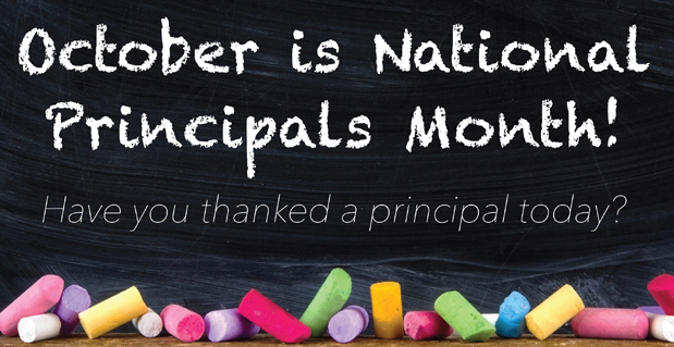 October is Principals Month