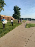 Olympia Families Welcome Teachers Back