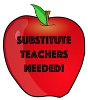 Substitutes Needed- Apply Today