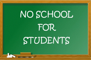 No Student Attendance Monday, September 28th