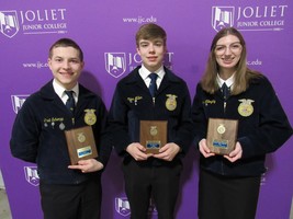 Olympia FFA has Three RECOGNIZED AS Section 9 FFA PROFICIENCY WINNERS