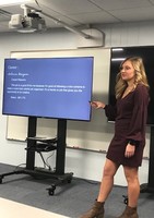 Seniors Complete Final Portfolio Project