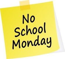 Reminder: No School Monday (10/12/20)