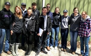 Olympia FFA Competes at Section 9 and State Livestock Judging