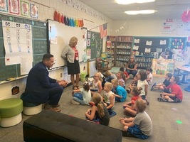 Representative Tim Butler visits Olympia