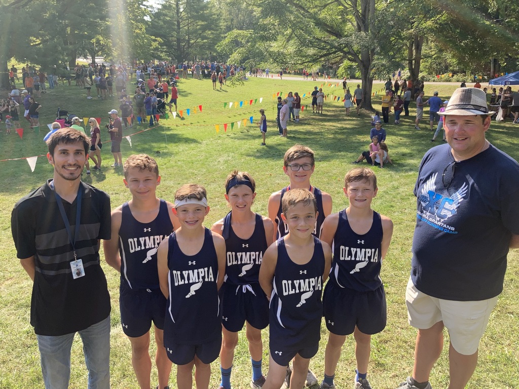 Varsity boys after a great meet of personal bests!