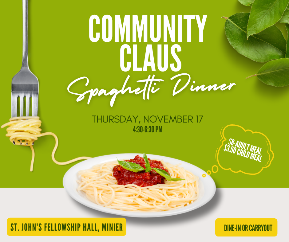 Community Claus Spaghetti Dinner