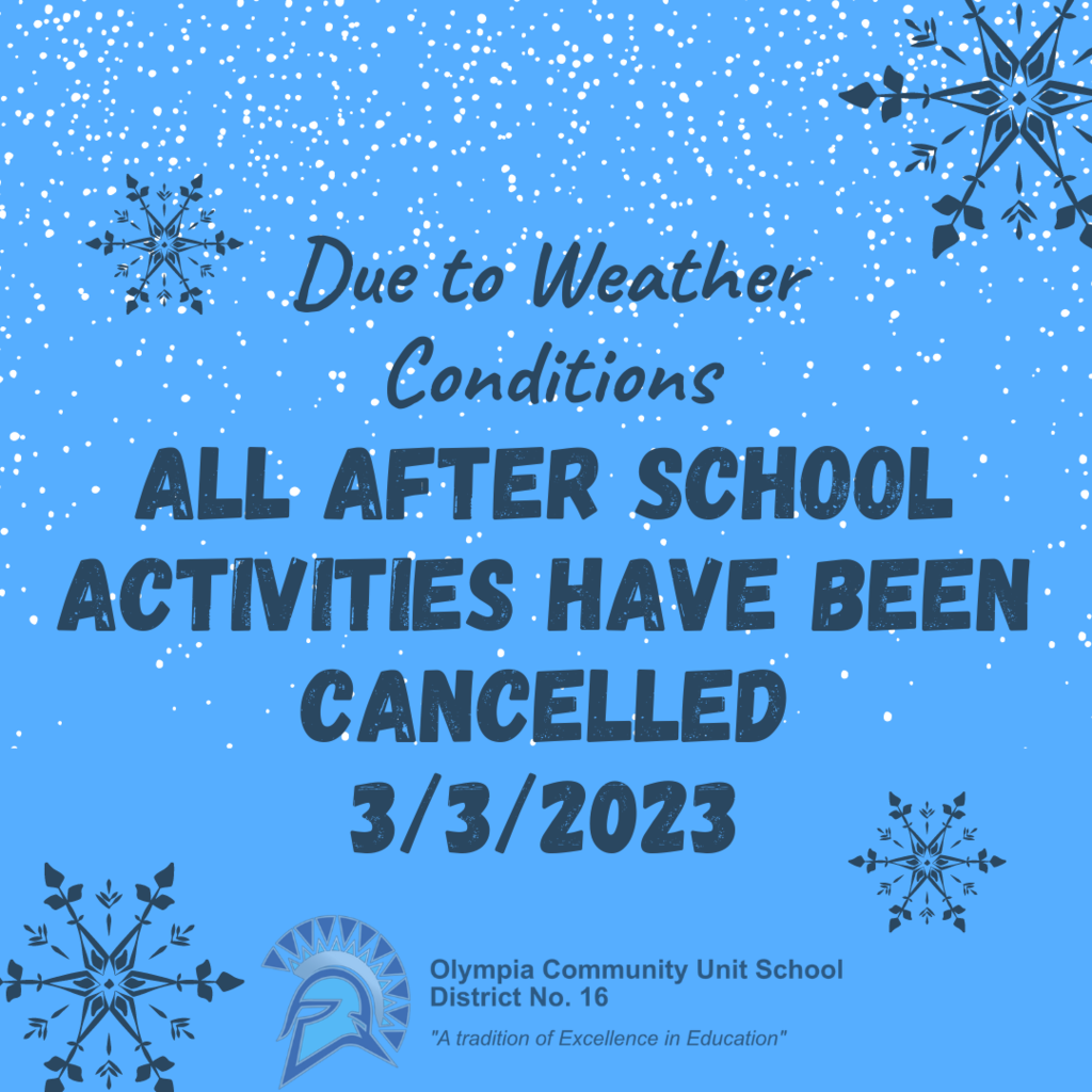 Activities Cancelled